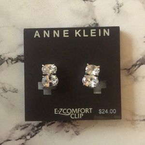 Anne Klein clip on earrings